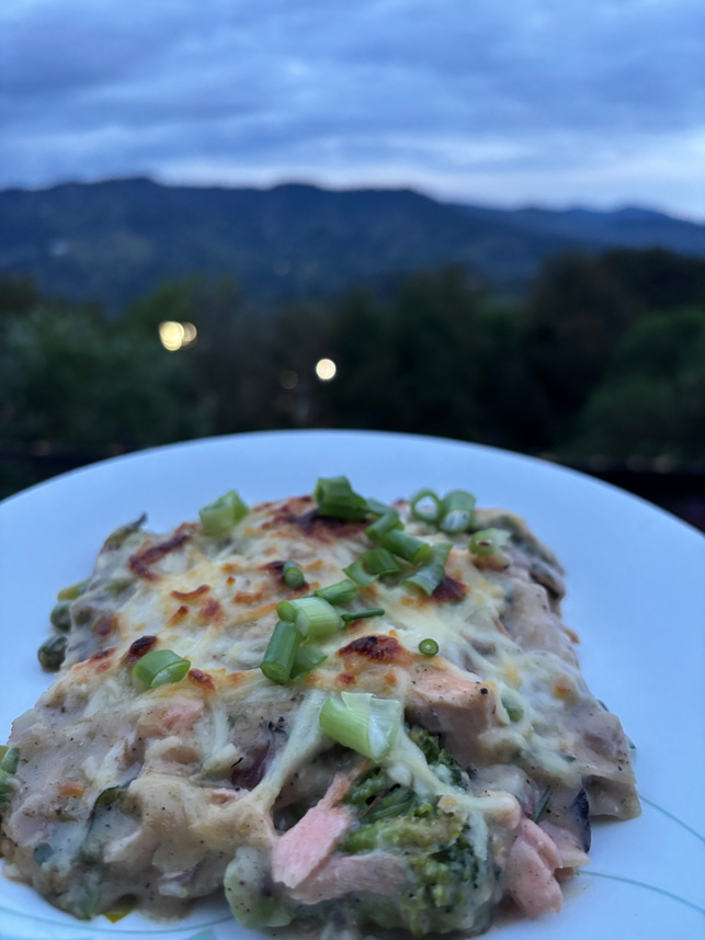 Salmon Lasagna